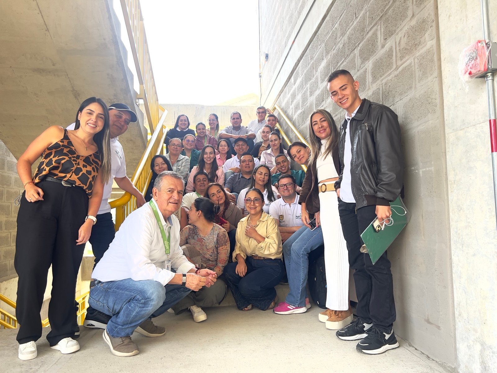 💚 Hoy, el equipo administrativo de Nutriceres vivió una jornada de inmersión en una institución educativa