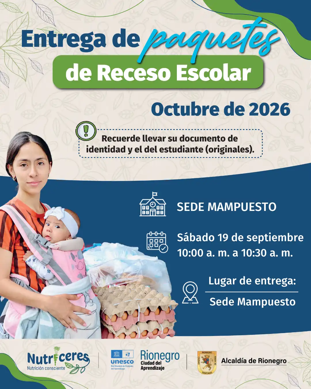 Paquete Vacacional Nutricional 07