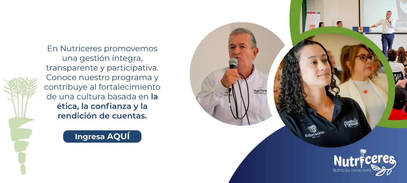 NUTRICERES Tranparencia Y Etica Home 1